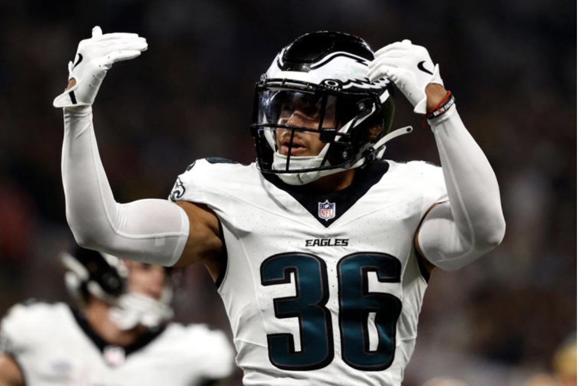 Former <a href="/BearkatsFB/">Sam Houston Football</a> DB Tristin McCollum is a Super Bowl Champion after the Philadelphia Eagles took down the Kansas City Chiefs!
 
Congrats Tristin, on behalf of Bearkat Nation!
 
#EatEmUpKats #SuperBowl