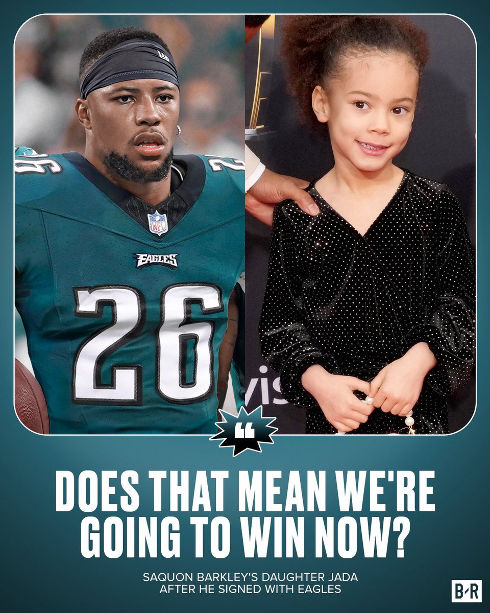 TDropzzz's tweet image. Aye Saquon daughter wasn’t wrong😭