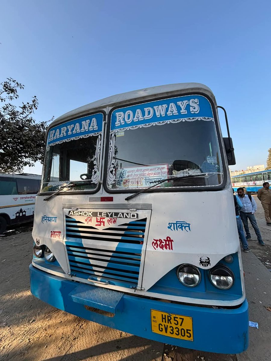 HARYANA ROADWAYS OFFICIAL (@hrroadwaysinfo) on Twitter photo हरियाणा राज्य परिवहन #सिरसा
सिरसा ➡ पलवल ➡ प्रयागराज (किराया 1250/-)
वाया फतेहाबाद, हिसार, आगरा, कानपुर
सिरसा से प्रयागराज सुबह 10:00 बजे
पलवल से शाम 5:45 बजे
प्रयागराज आगमन सुबह 4:30 बजे
वापसी समय
प्रयागराज से शाम 5:00 बजे
सिरसा आगमन दोपहर 12 बजे तक
<a href="/hrroadwaysinfo/">HARYANA ROADWAYS OFFICIAL</a> हरियाणा राज्य परिवहन #सिरसा
सिरसा ➡ पलवल ➡ प्रयागराज (किराया 1250/-)
वाया फतेहाबाद, हिसार, आगरा, कानपुर
सिरसा से प्रयागराज सुबह 10:00 बजे
पलवल से शाम 5:45 बजे
प्रयागराज आगमन सुबह 4:30 बजे
वापसी समय
प्रयागराज से शाम 5:00 बजे
सिरसा आगमन दोपहर 12 बजे तक
<a href="/hrroadwaysinfo/">HARYANA ROADWAYS OFFICIAL</a>