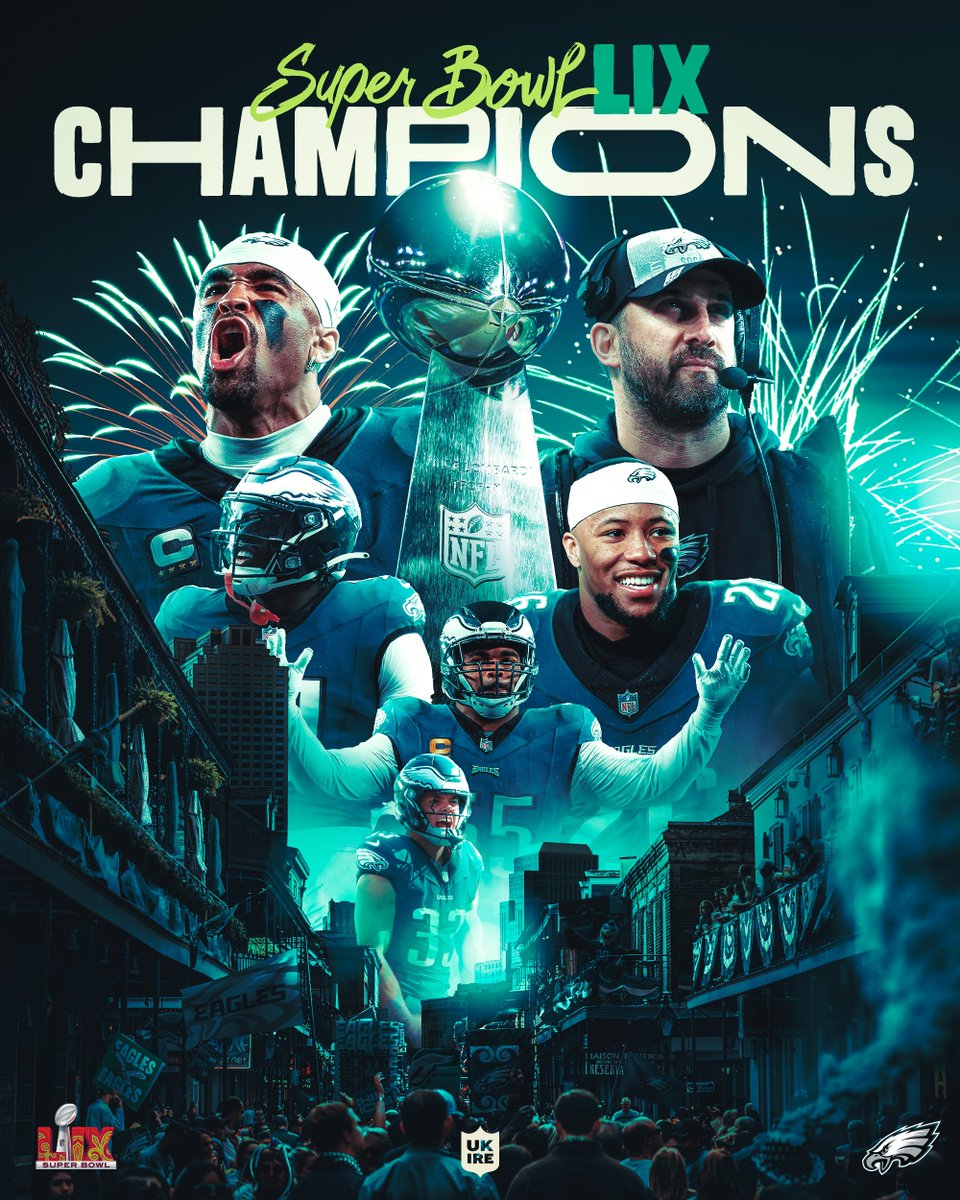 The Philadelphia Eagles are your Super Bowl LIX champions!