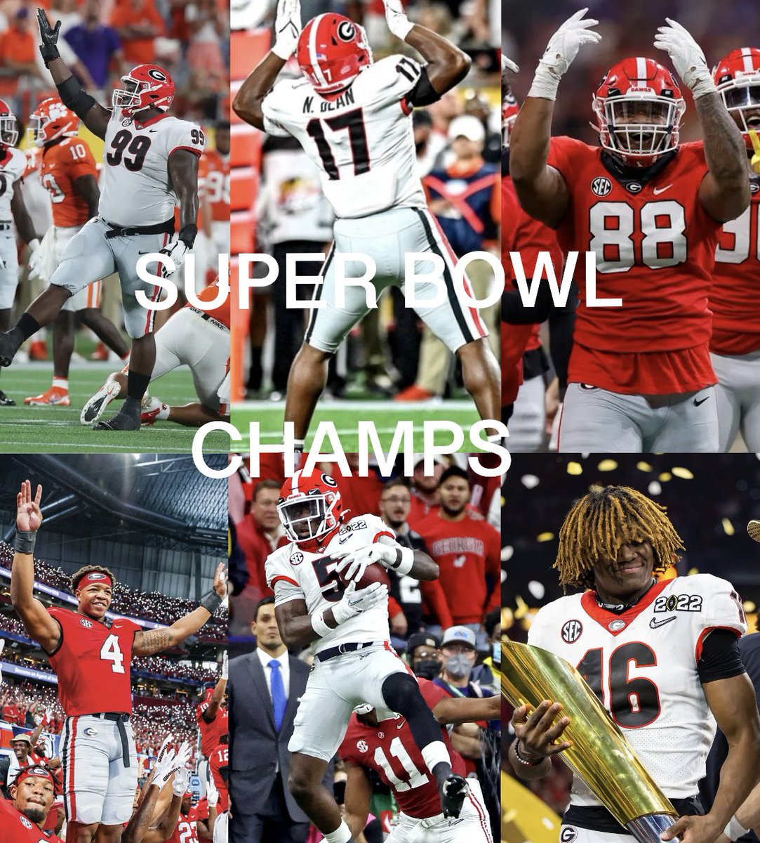 JeffreyThumser's tweet photo. These six Dawgs are Super Bowl Champs 🔥🔥🔥🔥🔥 https://t.co/IgGHspGIEm