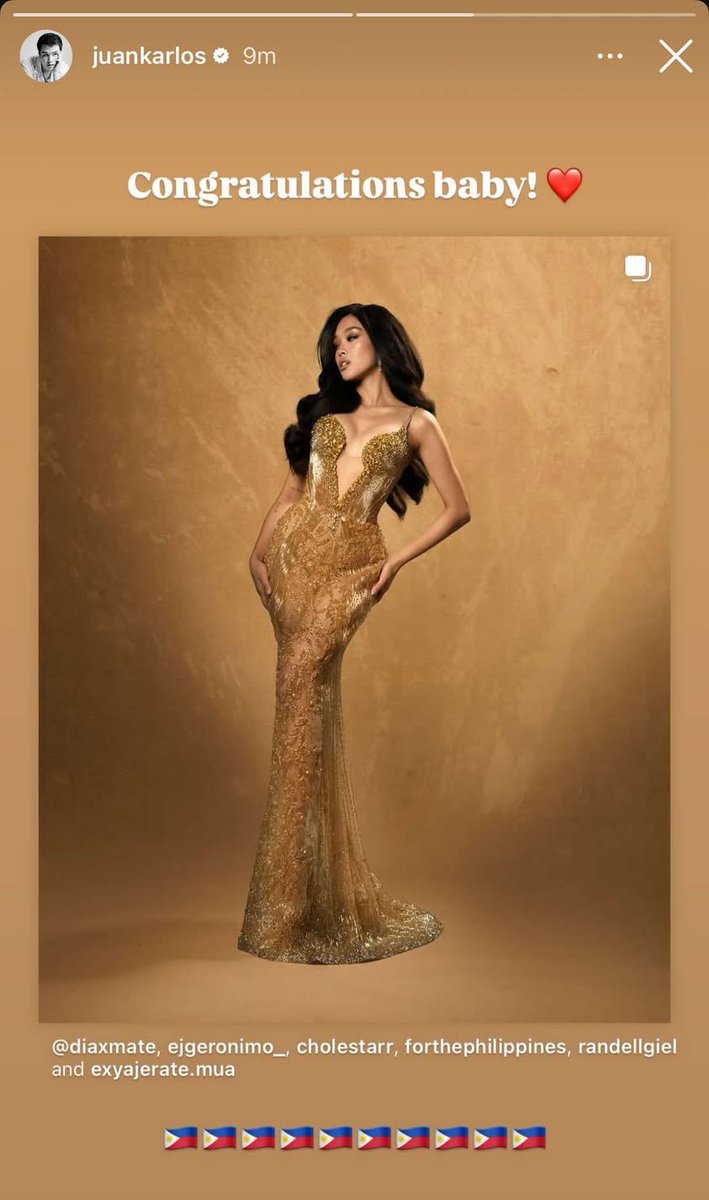 Yes po, mga kapamilya. Tuwang tuwa na naman ang Kuya nyo, nanalo ang dyowa sa beau con. 

Congratulations Dia Mate, for winning Reina Hispanoamericana 2025! 👑

#ReinaHispanoamericana2025