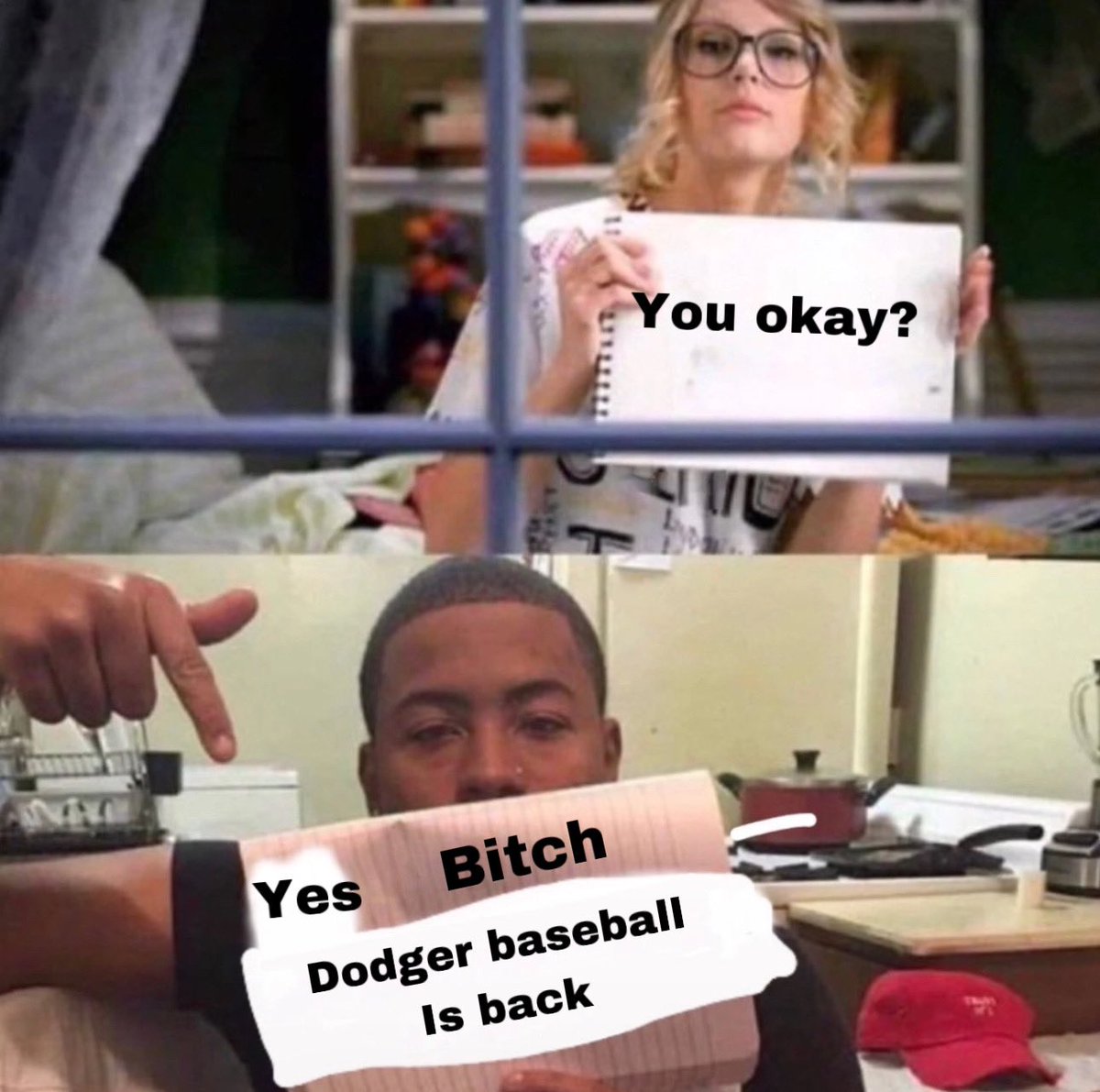Dodgersandrewjf's tweet photo. WE GOT NEXT https://t.co/ceMwOBNE1H
