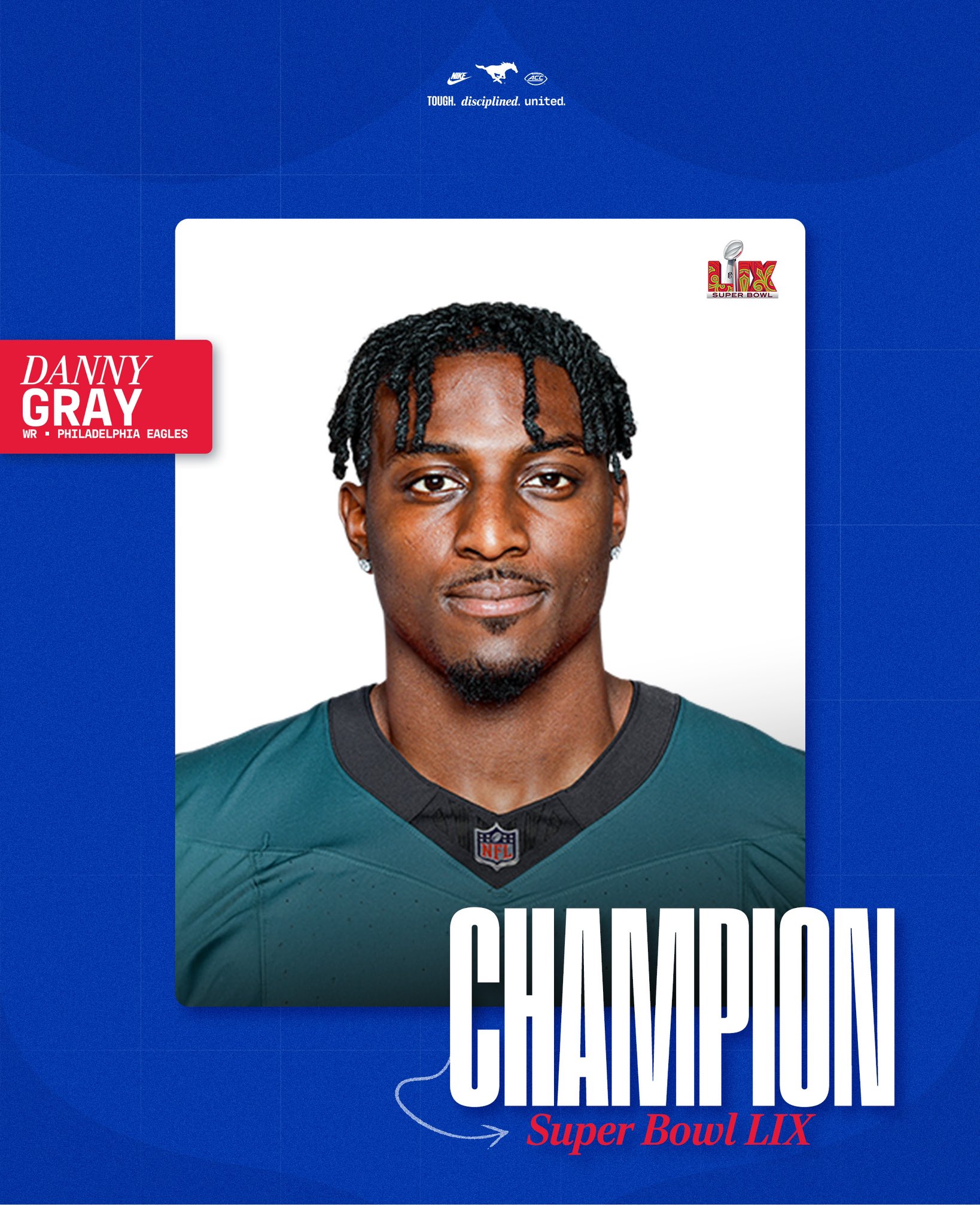 SMU Football on X: "Can never take it away from him. Danny Gray is a Super Bowl Champion! https://t.co/gnFOqWwk5O" / X