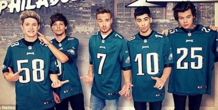 One direction just won the Super Bowl??