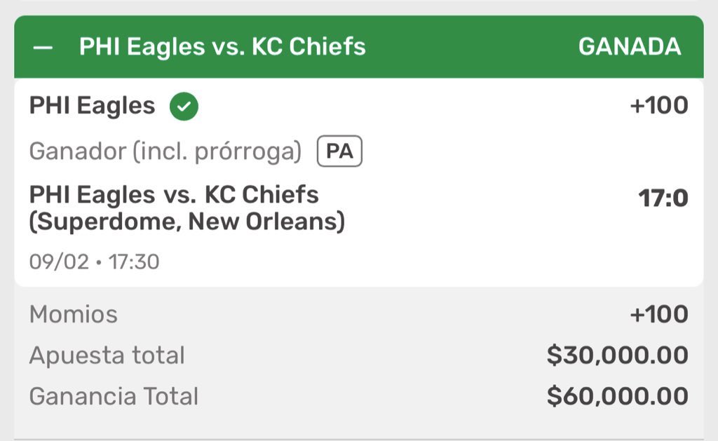 picks_koalateam's tweet photo. $3000 entre los RT Y ❤️ 
-EAGLES ✅✅
-GRUPO GARANTIZADO ✅✅
-STAKE 50 ✅✅

No mamar , es una locura lo que cobramos #FlyEaglesFly 

VAMOOOOOOS https://t.co/VeOizifRyo