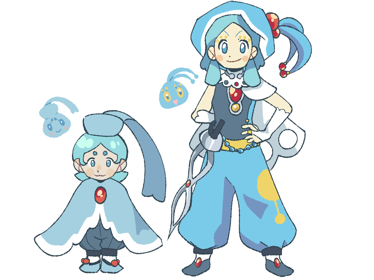 princess manaphy and prince phione
#pokemon #sketch