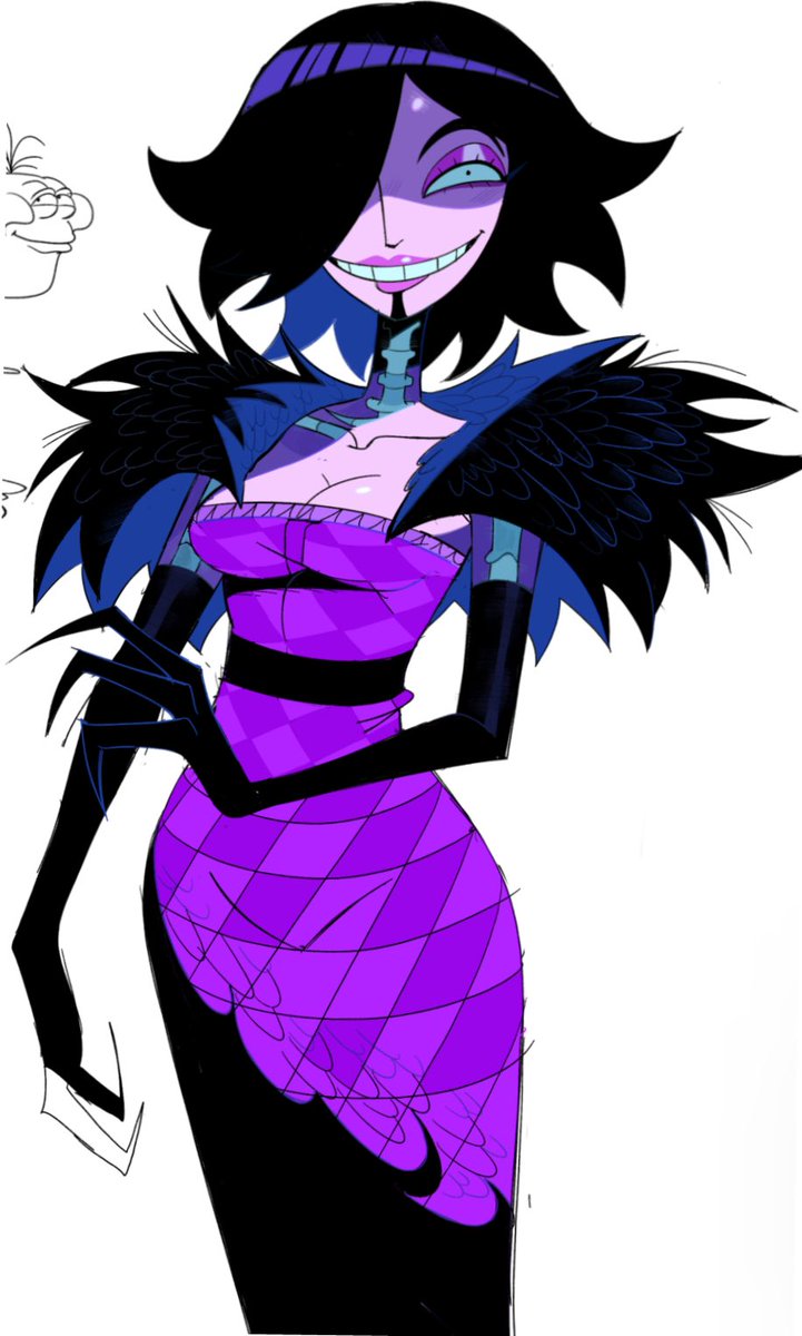 Jojomama38's tweet image. scrapped character design