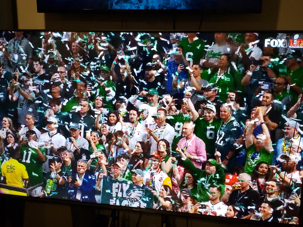 Eagles win!  Super Bowl Champions!