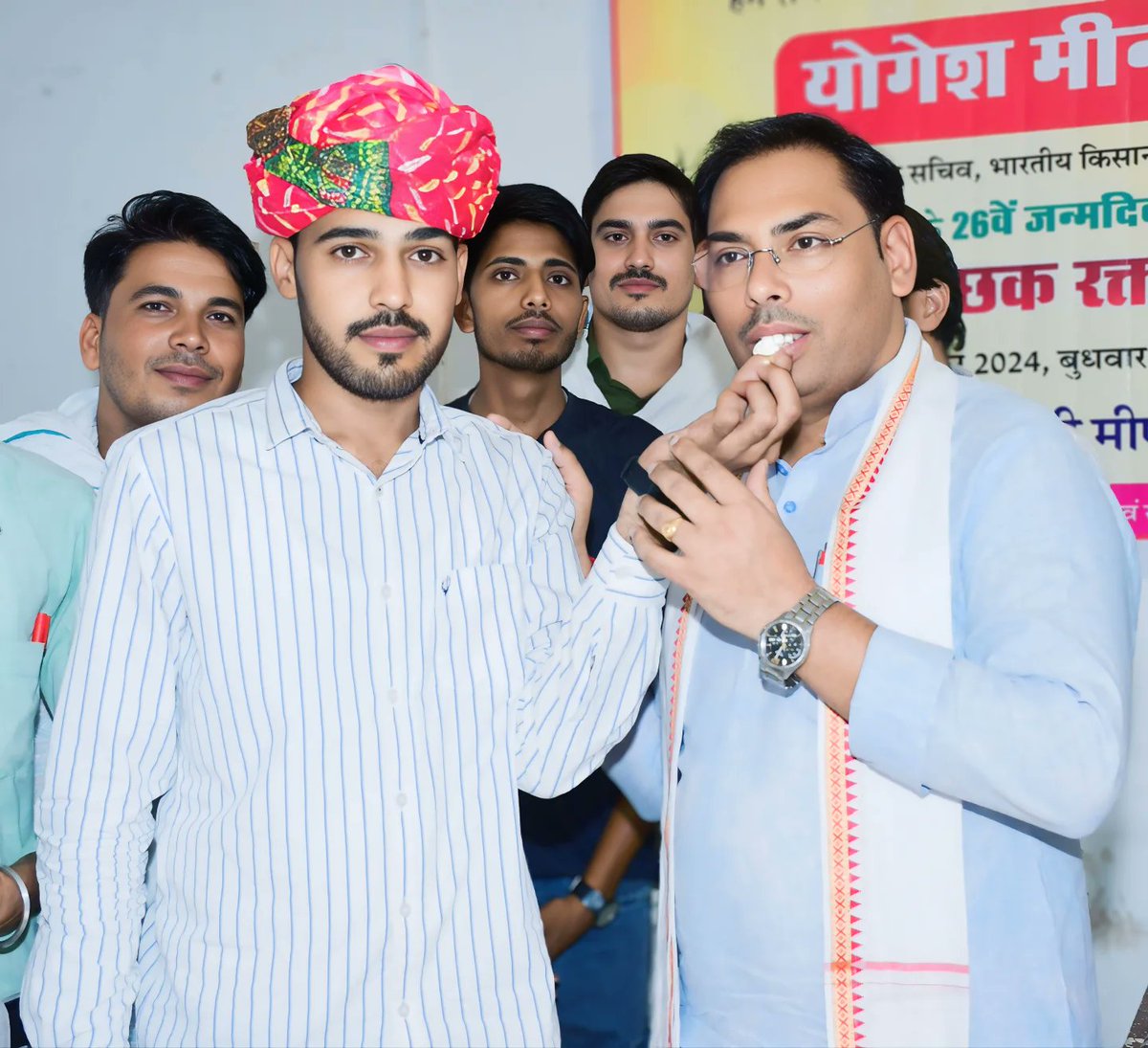 सपोटरा विधानसभा के लाडले लोकप्रिय विधायक बड़े भाईसाहब <a href="/ErHansrajMeena/">Er Hansraj Baloti (Modi Ka Parivar)</a> जी को जन्म दिवस की हार्दिक बधाई एवं शुभकामनाएं। 

राजराजेश्वरी कैला मैया का आशीर्वाद सदैव आप पर बना रहे राजनीतिक क्षेत्र में आप आगे बढ़ते रहे। प्रभु श्री राम से आपके स्वास्थ्य एवं दीर्घायु और जीवन की कामना करता