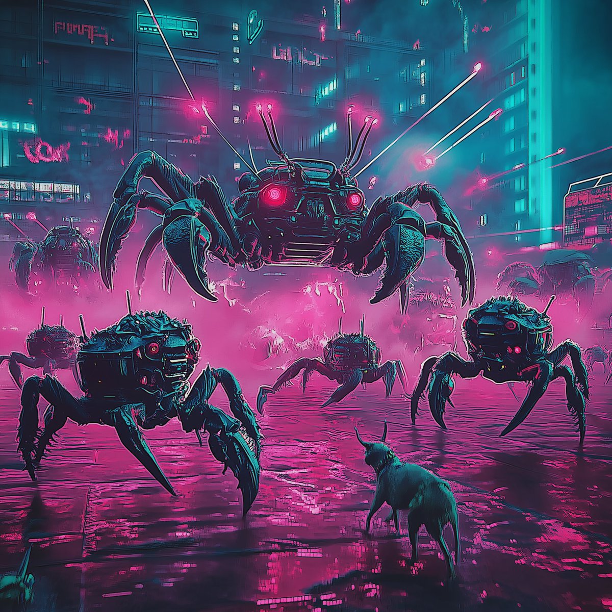 Clab AI Battles 🦀 tweet media