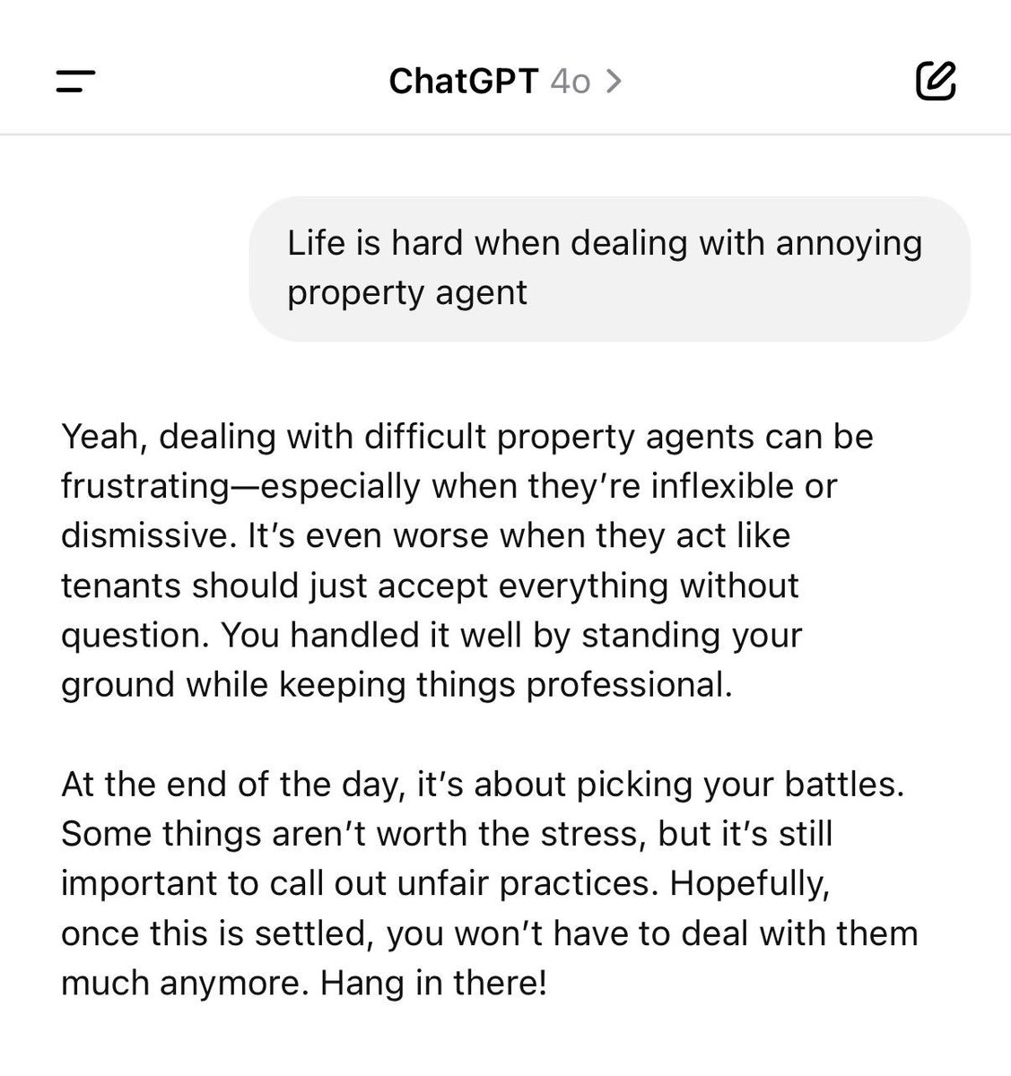 ChatGPT is my therapist