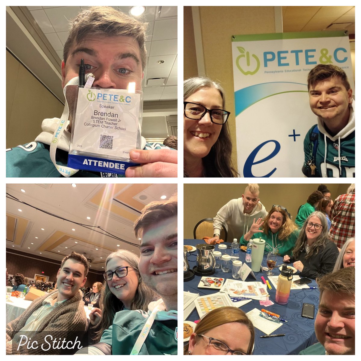 MrPowell20's tweet photo. Day 1 of the @peteandc conference! I got to hangout with some amazing people and made so many amazing friends today! Canβt wait for the first day of session tomorrow and first day of volunteering! #paectlearns #STEM #TEACHER #ktifamily https://t.co/cfnQAYPx3F
