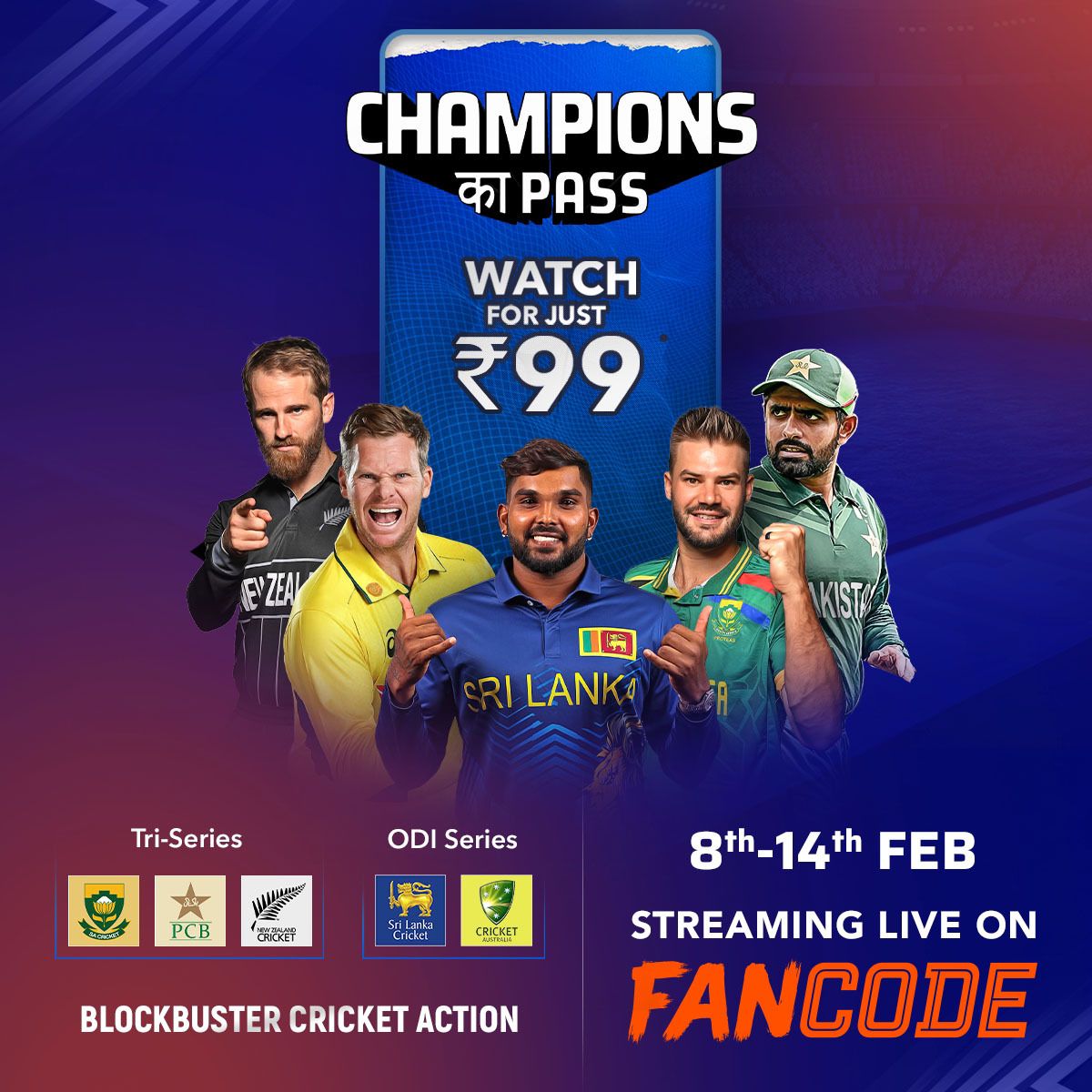 DhoniGallery's tweet photo. Babar Azamās struggles at the top raise questions before Pakistanās next Tri Series game. Watch Live on @FanCode with āChampions ka Passā @ 99 Rs only - https://t.co/LbvY3iSvE6
#PakTriSeriesOnFanCode #SLvsAusOnFanCode #ChampionsPass https://t.co/WEkmqPNNub