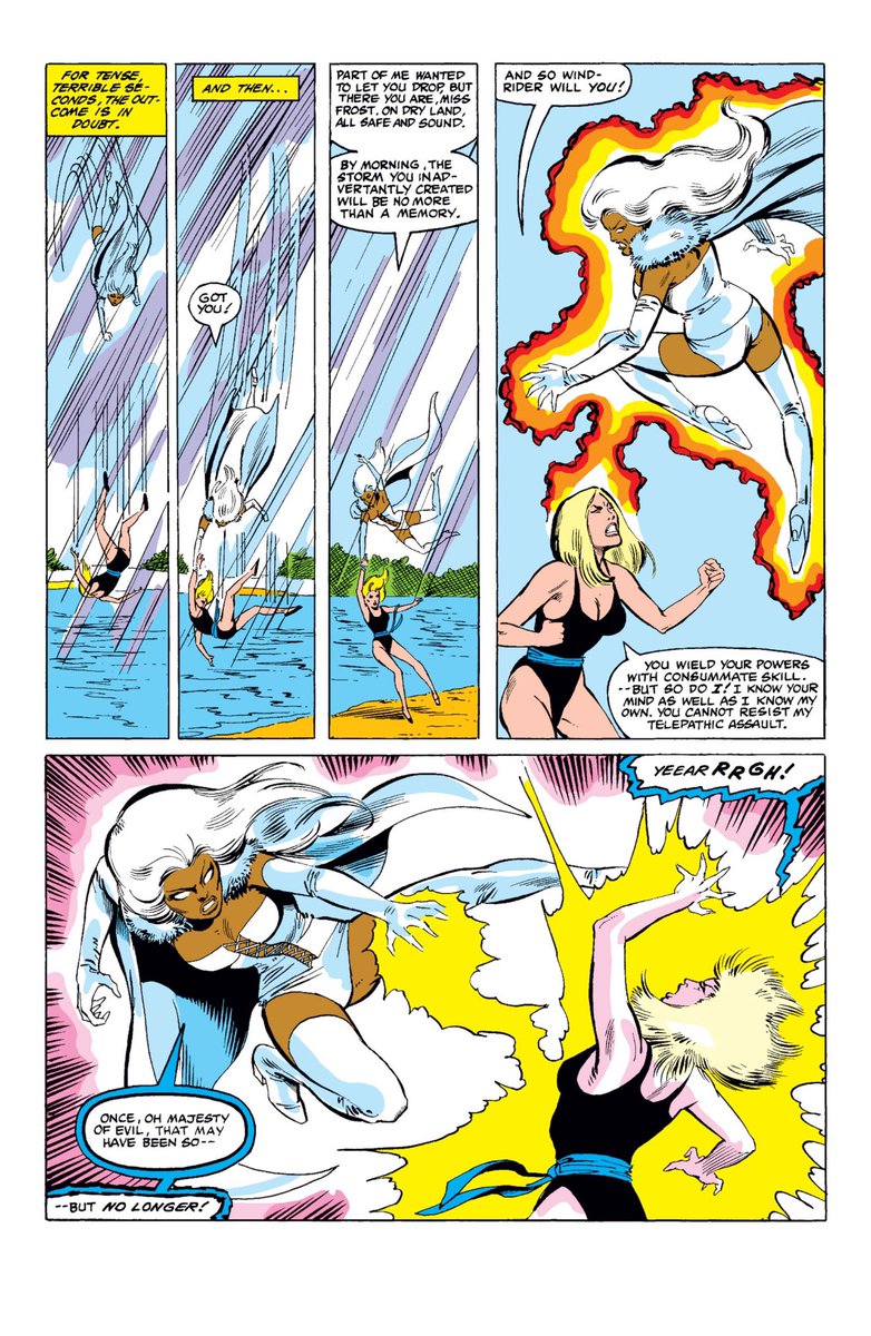 balvog's tweet image. X-Men #152 (1963)
Kitty and a body swapped Storm free the X-Men from the Hellfire Club and take back Storm’s body from Emma.
There was a fun bit with some returning henchmen, other than that, not much to say outside of the body swap gimmick.