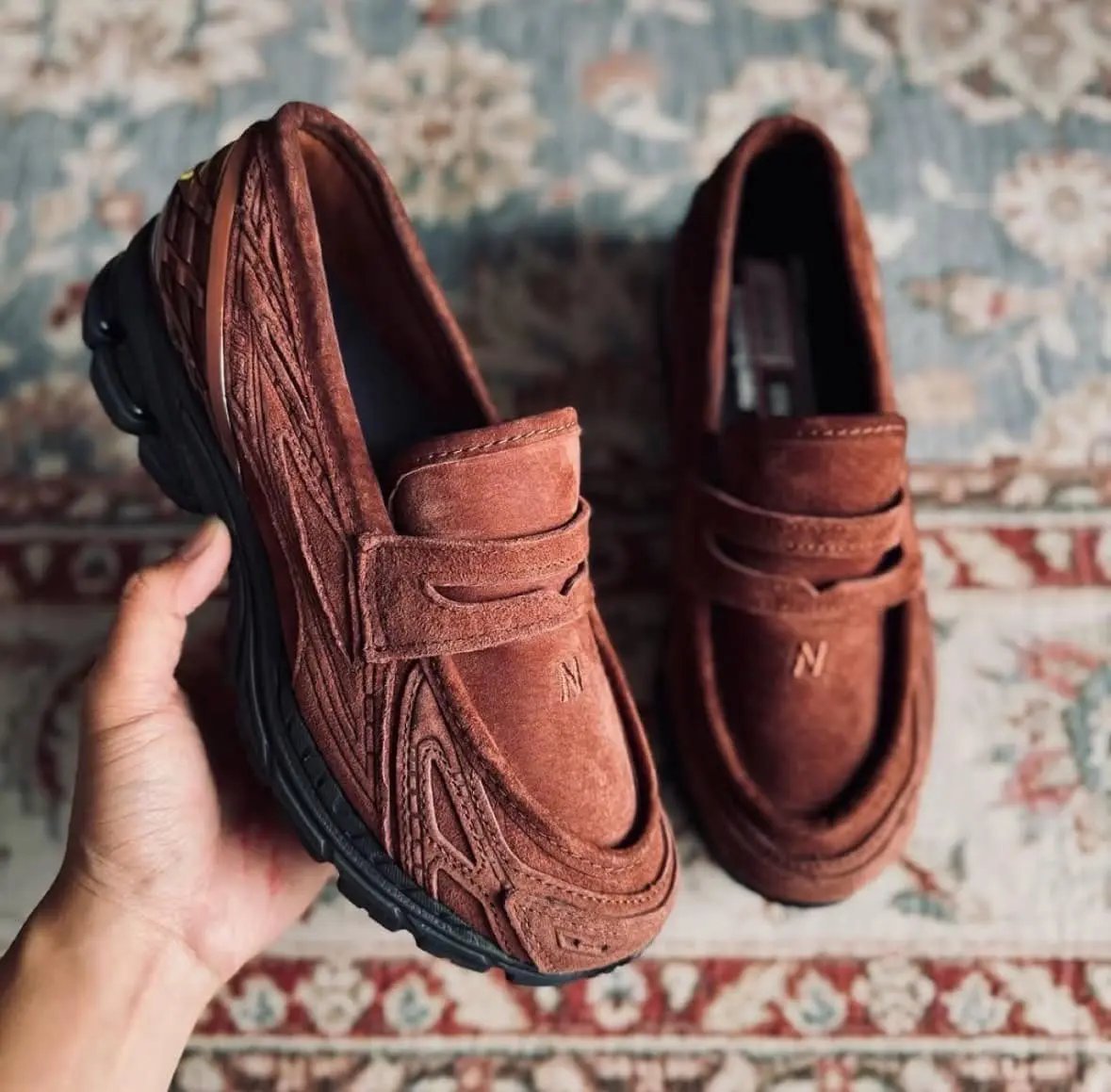 国内 2025年 2/14 発売】 New Balance U1906 LNS Loafer “Rich Oak 