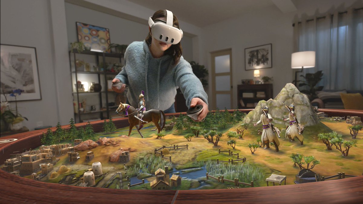 NAUTICKO's tweet photo. Ya está en camino una versión VR de Civilization 7. https://t.co/BGeUypwqoQ https://t.co/bB1lTJbZQW