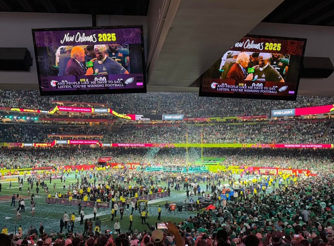 ScottishDandy's tweet photo. Se terminó, que gran partido.

#SuperBowlLIX https://t.co/HQER6toTBi