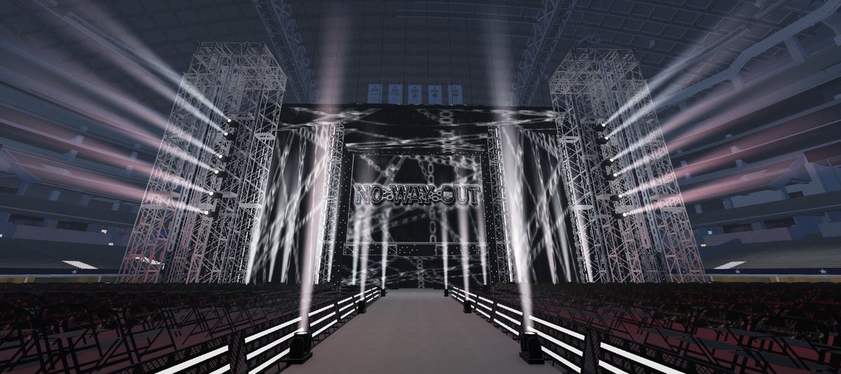 DollarOmegamanX's tweet image. ⛓️ RRW No Way Out 2025 Stage⛓️

#RobloxDev #RobloxDeveloper