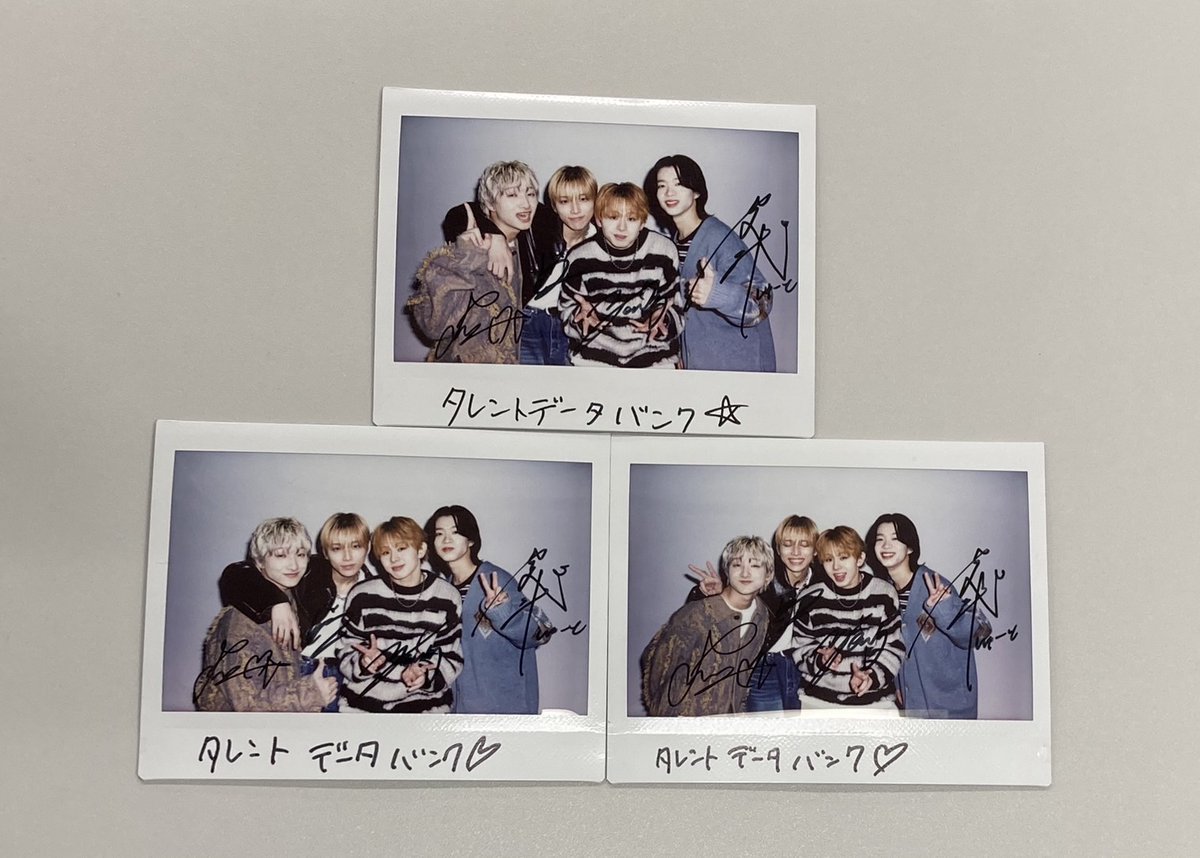 タレントデータバンク【公式】 (@talent_databank) on Twitter photo 【プレゼント🎁】
#山下永玖 さん& #高尾颯斗 さん& #高尾楓弥 さん& #森愁斗 さんのサイン入りポラを抽選で3名様にプレゼント!
<応募方法>※2/24(月)12時〆
①<a href="/talent_databank/">タレントデータバンク【公式】</a> をフォロー
②この投稿をリポスト
▼詳細はこちら
talent-databank.co.jp/special/interv…
#ワンエン #BUDDiiS #バトルキング 【プレゼント🎁】
#山下永玖 さん& #高尾颯斗 さん& #高尾楓弥 さん& #森愁斗 さんのサイン入りポラを抽選で3名様にプレゼント!
<応募方法>※2/24(月)12時〆
①<a href="/talent_databank/">タレントデータバンク【公式】</a> をフォロー
②この投稿をリポスト
▼詳細はこちら
talent-databank.co.jp/special/interv…
#ワンエン #BUDDiiS #バトルキング