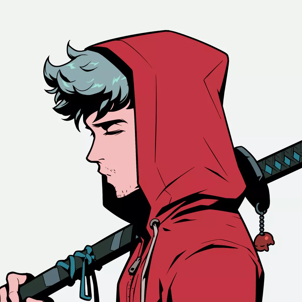 somefelixthings's tweet image. Azuki 2314, red hoodie and stubble
I like it.