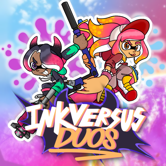 InkverseServer's tweet photo. What's up, guys?!
We're starting 2025 strong with our Inkversus Duos! Pair up with your trustworthy friend and splat up the battle field in our tournament!

#splatoon #splatoon3 #splatoon3フェス #スプラトゥーン #スプラトゥーン3 https://t.co/UKwOjRQ6BK