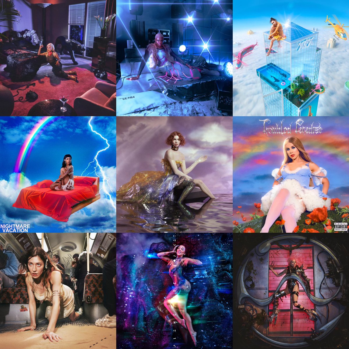 i love it when an album cover has a background or some scenery and it isn’t just their face/body! my favourite type of covers and there’s some other great examples too