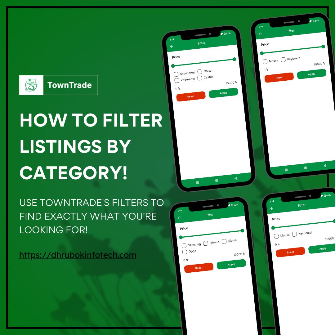 dhrubokinfotech's tweet image. Not sure where to start? With TownTrade’s category filters, you can easily find what you need in no time.

💡 Purchase it now on CodeCanyon!

👉 buff.ly/3UXe9QZ 

👀 View the demo: buff.ly/3Zd4w3b

#TownTrade #Filters #ClassifiedApp #Dhrubok
