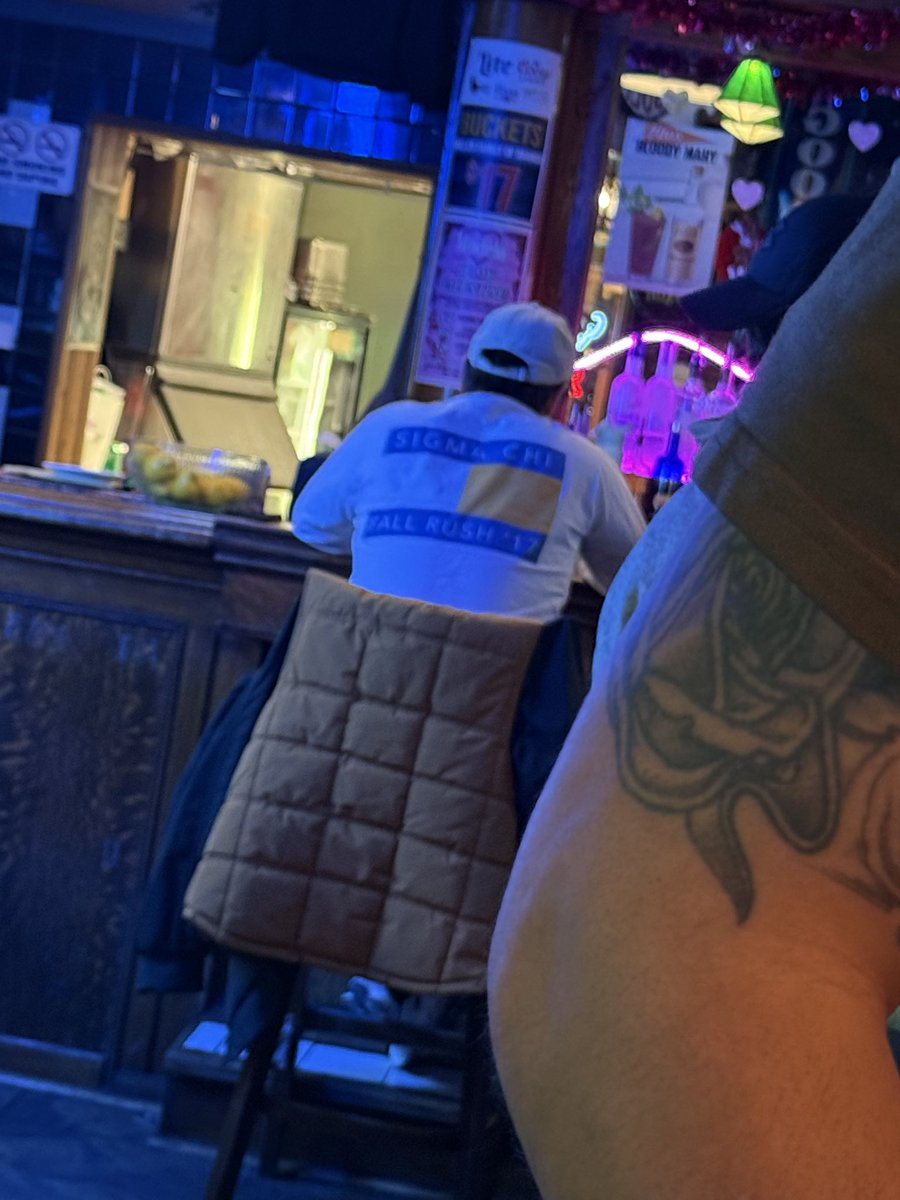 Found a grandpa in the bar