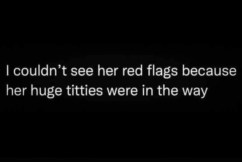 Well I couldn’t see anything else lol 🤣🤣🤣🤣