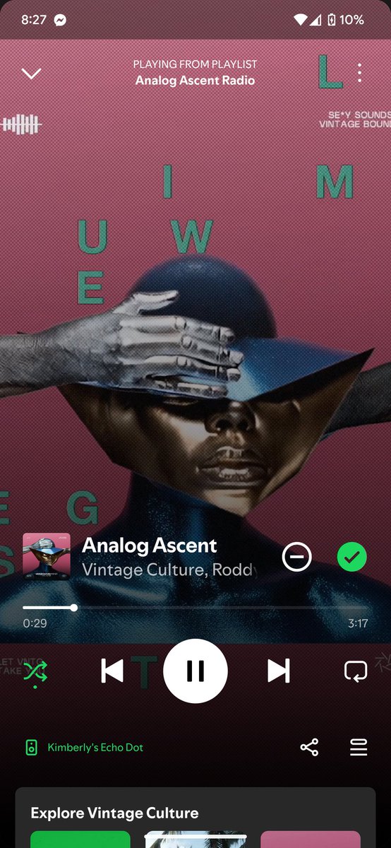 <a href="/VintageCulture/">Vintage Culture</a> I'm absolutely OBSESSED with this track. It tickles my brain in the best way possible😍🤤🔥