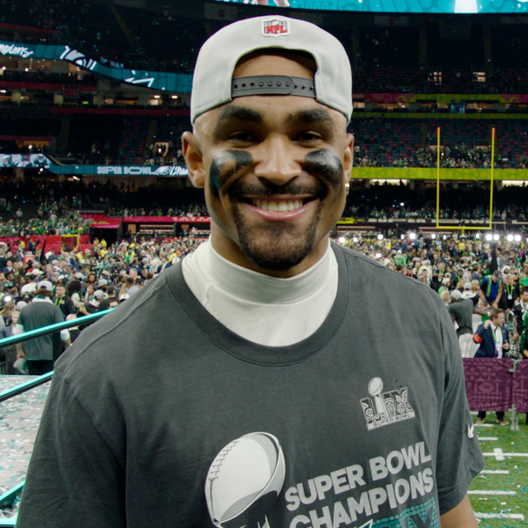 Philadelphia Eagles star Jalen Hurts and his team just won the #SuperBowl! What is he going to do next? You guessed it – he is going to <a href="/WaltDisneyWorld/">Walt Disney World</a>! #SBLIX ✨ di.sn/6017IP3Nc