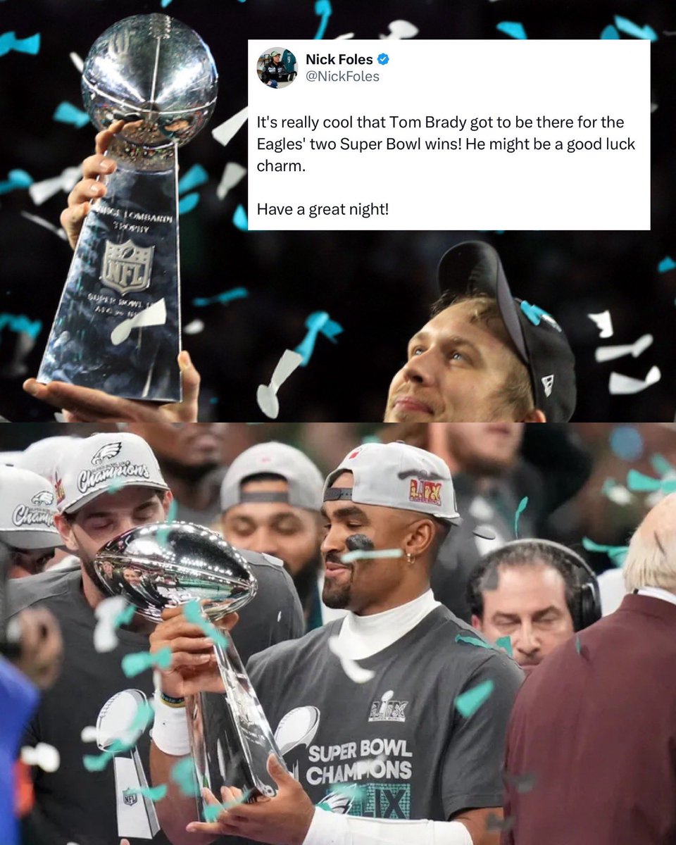 jasrifootball's tweet image. Nick Foles is a savage ☠️