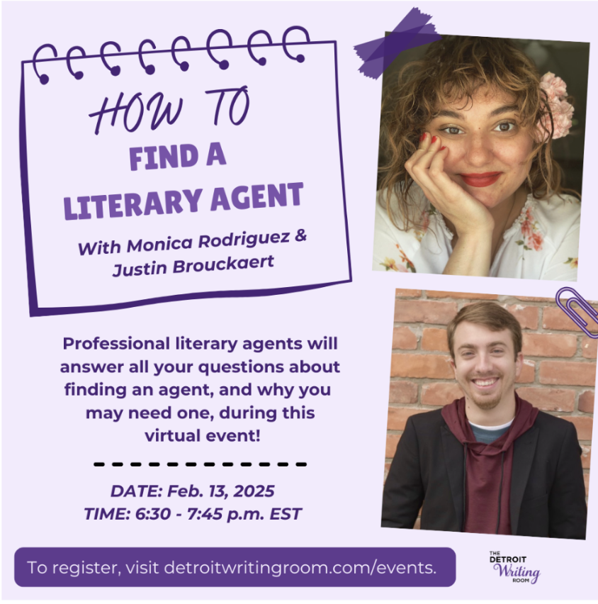 Happening this week: How to Find a Literary Agent!
Before pitching to a publisher, you need the right agent! Join our virtual panel on Feb. 13 to learn how to find, pitch &amp; secure one. DWR coach Justin Brouckaert &amp; agent Monica Rodrigue will share insights!
