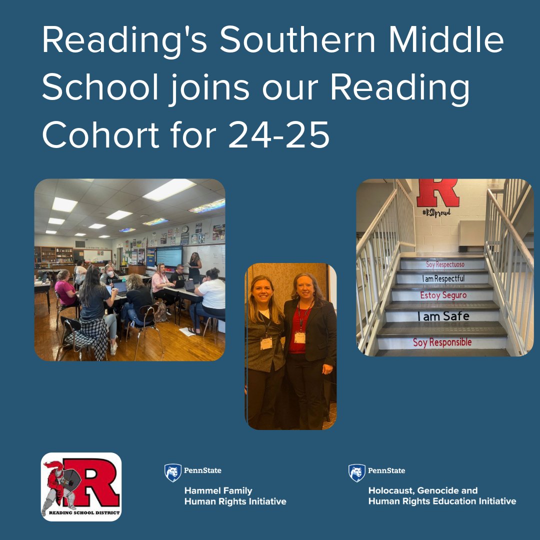 Exciting news! 🎉 This year, Southern Middle School teachers joined our long-time partnership with 10th &amp; Penn School in Reading SD! 💡✨

With Dr. Danielle Butville &amp; Lupe Kasper leading the way, this dedicated cohort is growing strong! 👏

#GrowingTogether #EducationMatters