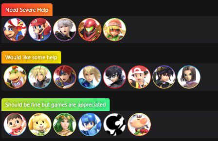 If you play any of these characters plz hmu for games (Am an Incin player)