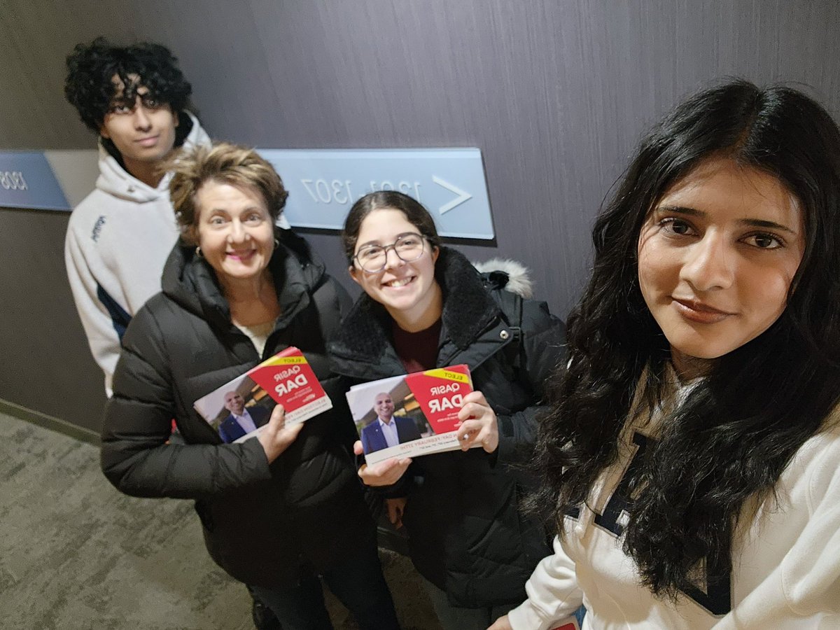 Our young volunteers are the driving force of Mississauga-Erin Mills, working tirelessly to make education accessible for everyone. 

They stand with <a href="/BonnieCrombie/">Bonnie Crombie 🇨🇦</a> in the fight to eliminate OSAP interest—lifting the burden of debt so students can chase their dreams, not payments