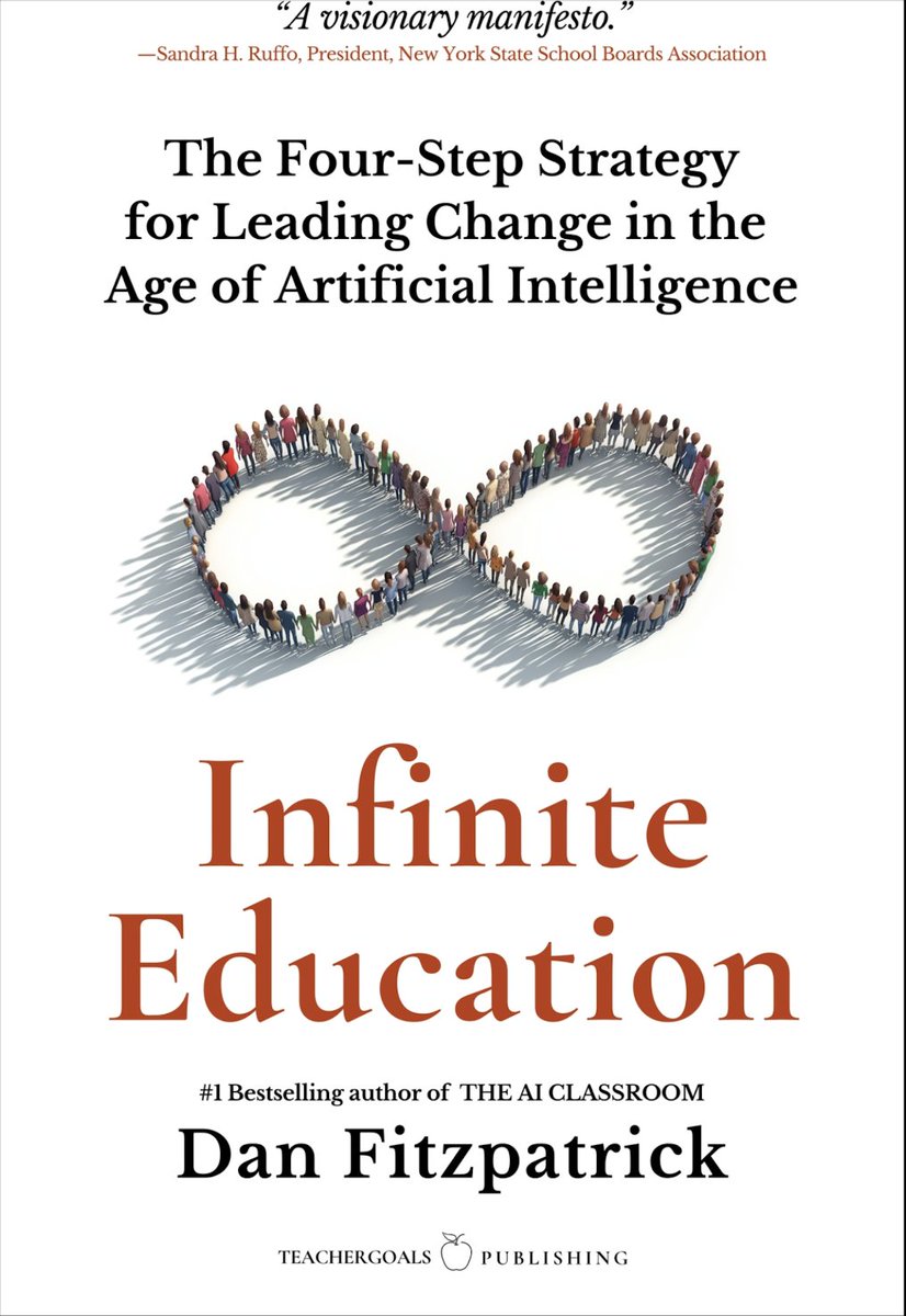 21stcenteducat's tweet photo. Currently looking at revising our curriculum. This awesome new title from Dan Fitzpatrick is going to help us
@theaieducatorx
'Free' via Kindle Unlimited too #infiniteeducation https://t.co/Mu4Ki6JmKt