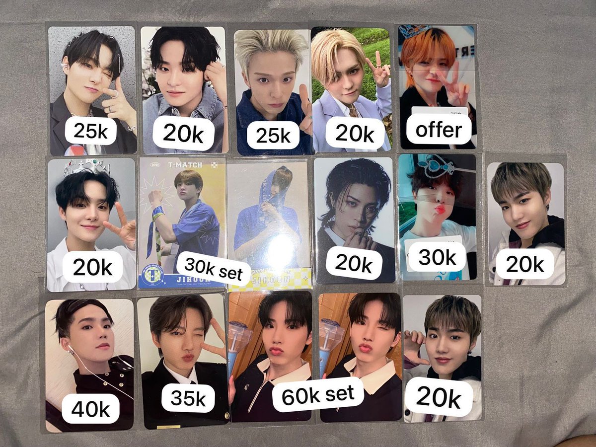 wts want to sell

—• aab pc treasure 

✅ keep event (dp)
🏡 DEPOK, INA

t. wts Ina aab photocard pc treasure jihoon junkyu  yoshi yedam jeongwoo junghwan doyoung jaehyuk haruto 트레저 포카 양도 #ตลาดนัดtreasure