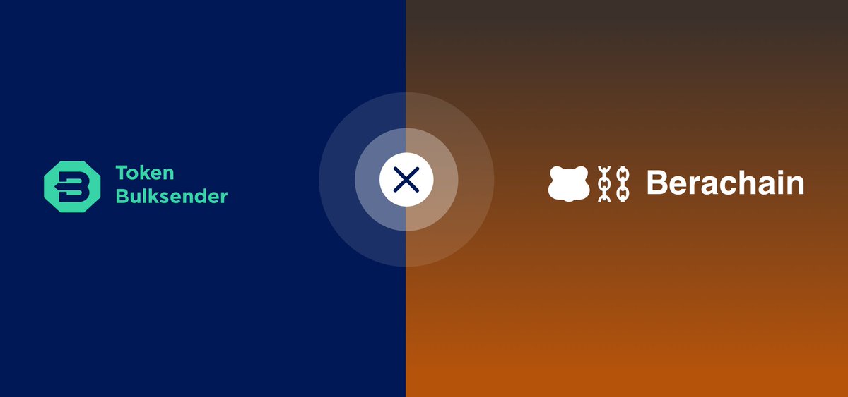 Bulksender now supported <a href="/berachain/">Berachain Foundation 🐻⛓</a> 🚀 

You can now bulksend $BERA, ERC20 tokens and #NFTs to multiple addresses in one transaction in a very efficient way.

#BERA #Berachain 

Check it out 👉 bulksender.app