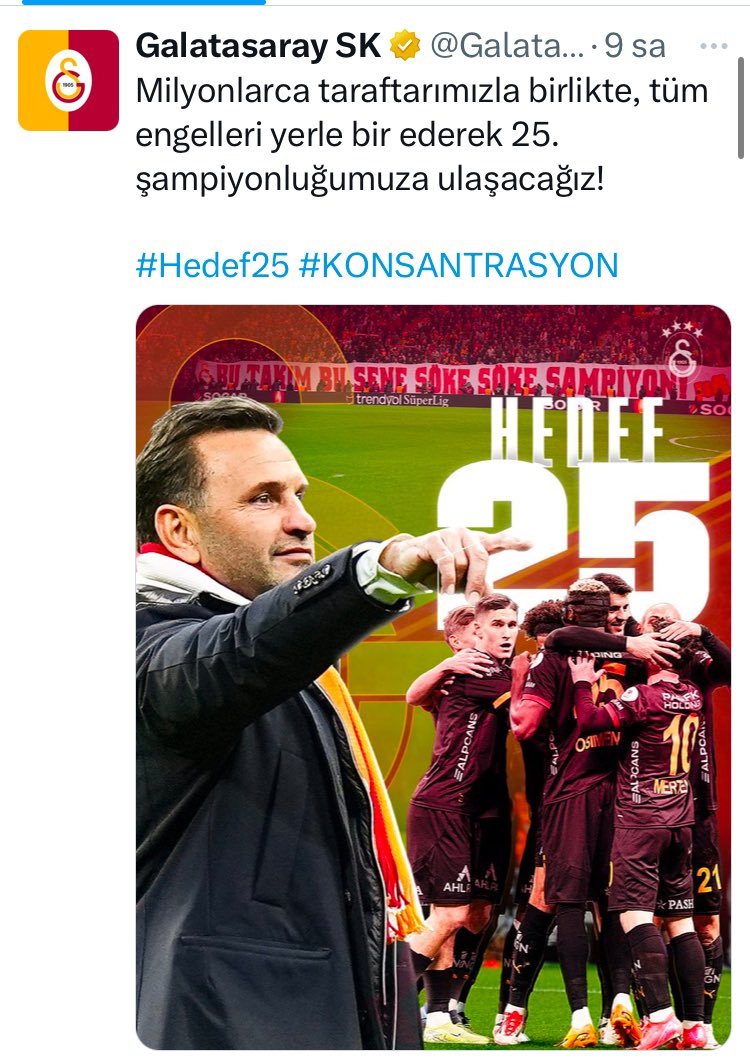 Yiğidi öldür hakkını yeme. <a href="/Fenerbahce/">Fenerbahçe SK</a> den daha uzun süre sahada kaldınız, tebrik ederim 👏 <a href="/AdsKulubu/">Adana Demirspor</a>. <a href="/GalatasaraySK/">Galatasaray SK</a>