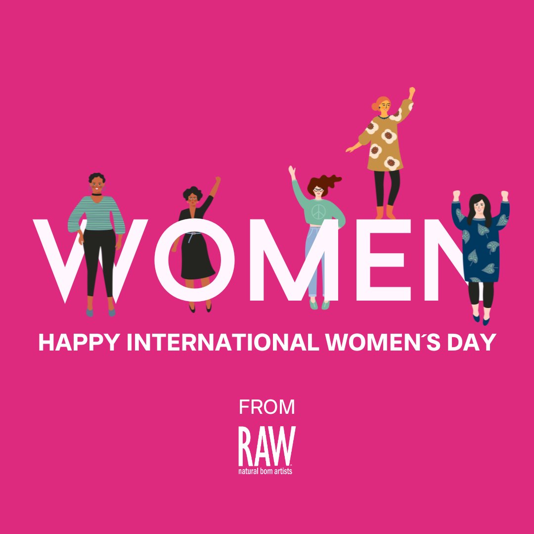 Did you know RAW Artists has been a woman founded and run business since 2009?

Today we encourage you to take a minute and give the female powerhouses in your life their flowers. 💐