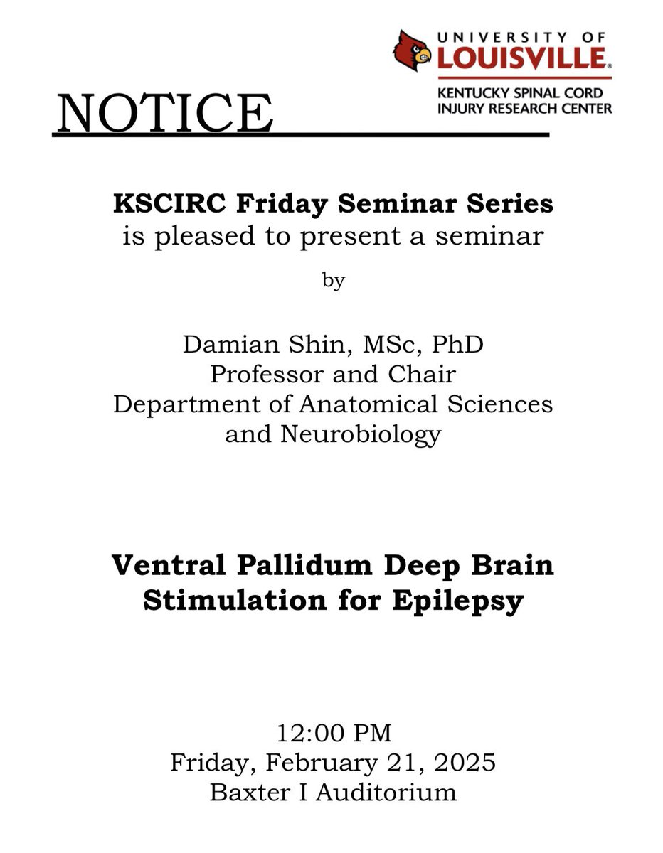 This Friday’s KSCIRC Seminar!