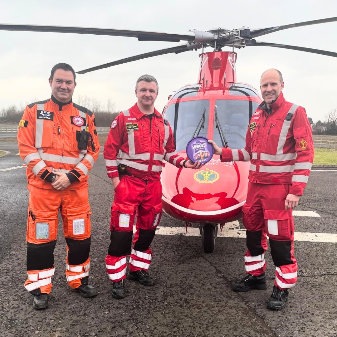 Not All Heroes Wear Capes!🦸‍♂️

Today is #RandomActOfKindnessDay, and we’re showing our appreciation to our amazing HEMS Crew!  They put others first every day and to celebrate we’re treating them to some Heroes to say THANK YOU for all they do! 🍬🚁

#PoweredByYourDonations