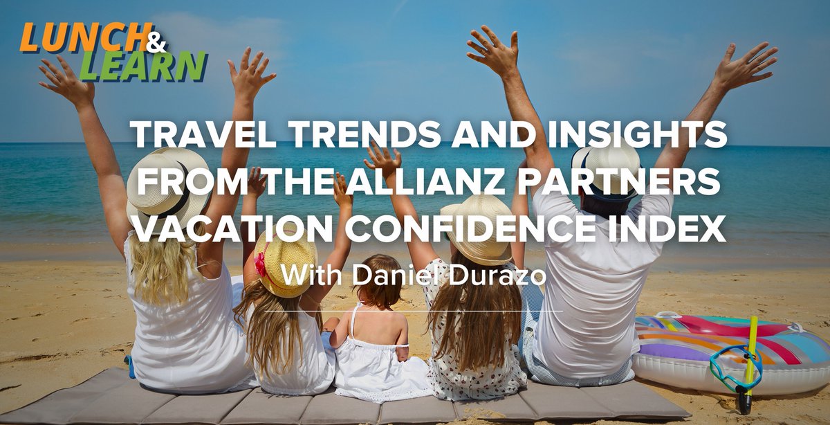 Every year since 2009, Allianz Partners (buff.ly/4gDafoc) releases the Vacation Confidence Index. This report is full of information and essential statistics that can inform you in your business pursuits! Learn more: buff.ly/40QMZgO #Webinar #TravelIndustry
