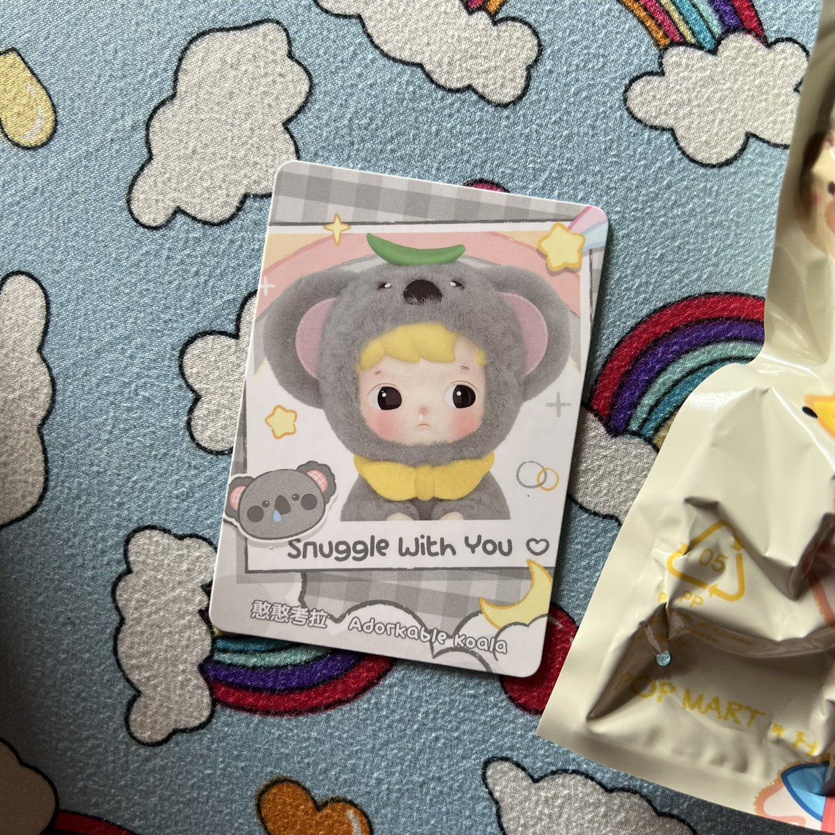 fairyyjungwon_'s tweet photo. WTS LFB PH | help rt! 

୨ৎ hacipupu snuggle with you - adorkable koala 🐨 ₱1,100 

♡ original popmart
♡ sealed foil, opened box (bottom)
♡ complete inclusions

please message me if you wish to see more photos of the item ♡ྀི ₊ https://t.co/ds91EWAX0q