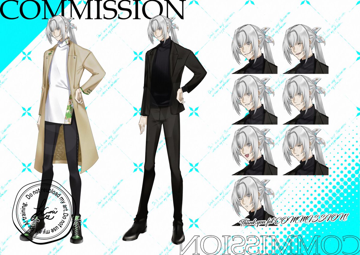 つなぐにて立ち絵のコミッションさせていただきました！　わーい！　ありがとうございました！
tsunagu.cloud/products/43568