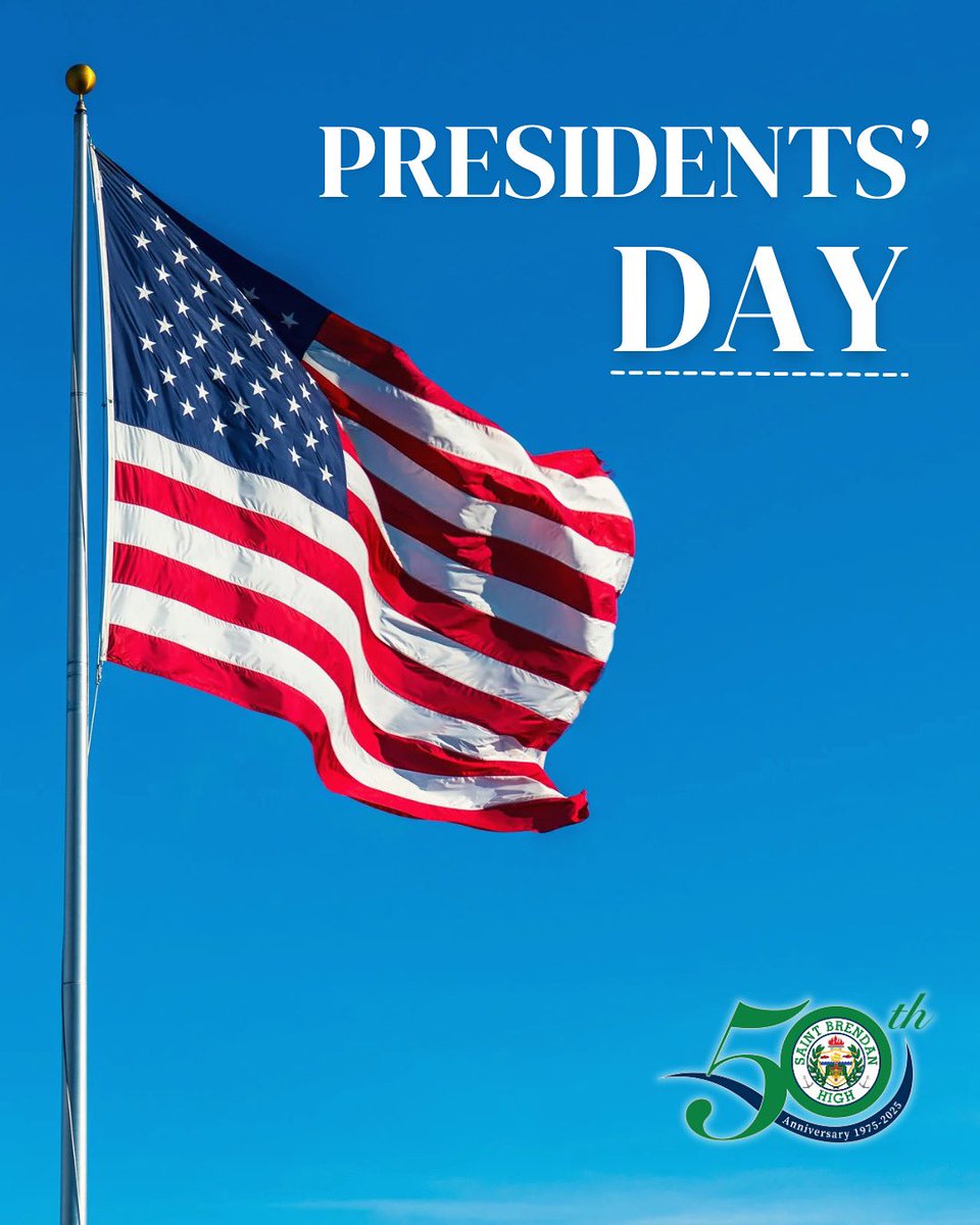 Be sure you put your feet in the right place, then stand firm..” - Abraham Lincoln 

#stbrendanhigh #presidentsday