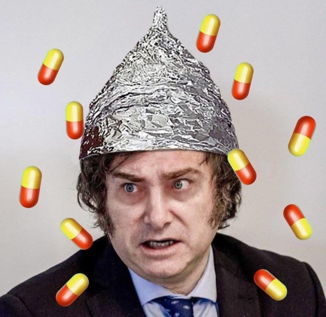 Si pensas que Milei debe ser destituido y pasar varios años tras las rejas por ser un delincuente, dale RETUIT y nos seguimos!