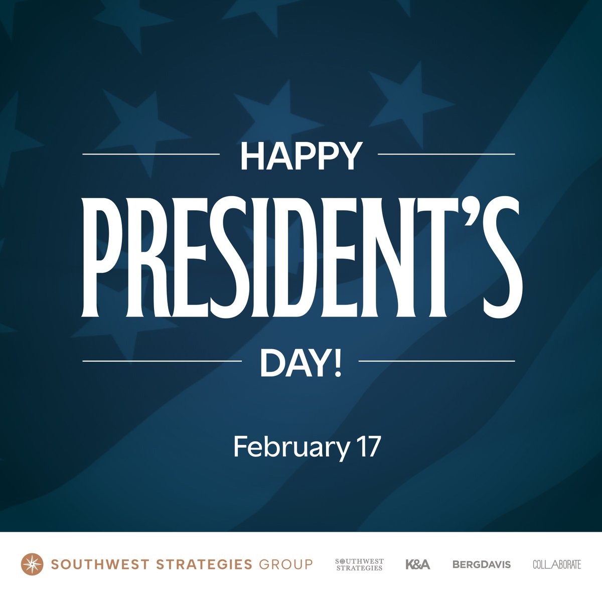 Today, we honor the courage, vision, and leadership of our nation's presidents.